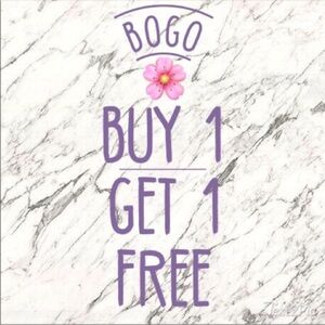 BOGO Buy 1 Get 1 Free Sale